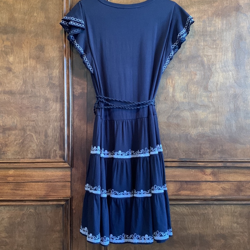 Tory Burch Flounce Summer Dress - Picture 4 of 8